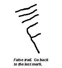 false trail