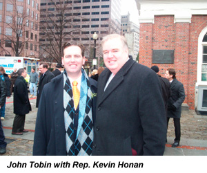 John Tobin with Kevin Honan